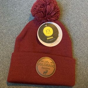 Robin Ruth of the Rockies blue colorado hat toque beanie colorado 1876